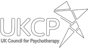 Sketch of The UK Council for Psychotherapy logo.